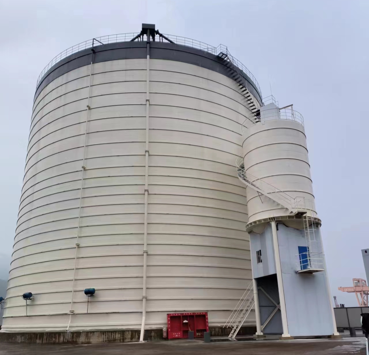 乐昌10万吨水泥钢板库