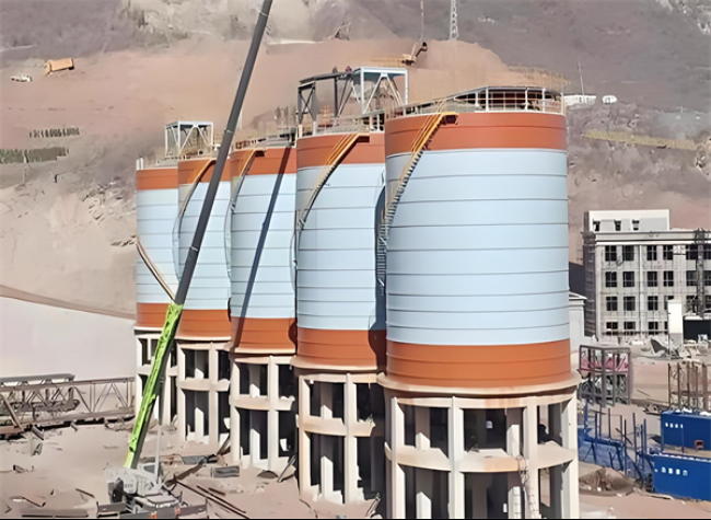 乐昌高架钢板仓